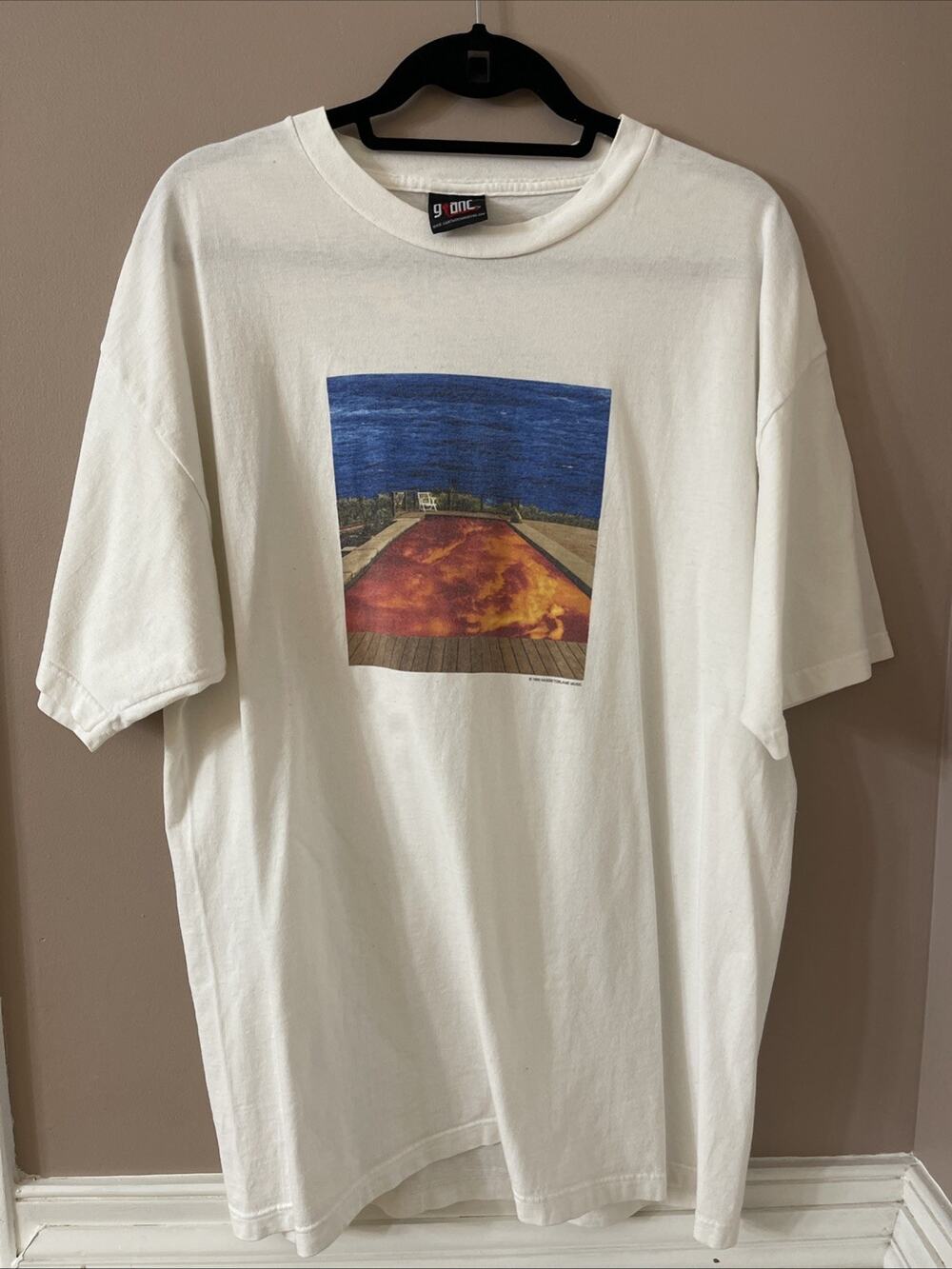 Red Hot Chili Peppers T-Shirt Mens XL 1999 Californication Vintage Giant Graphic